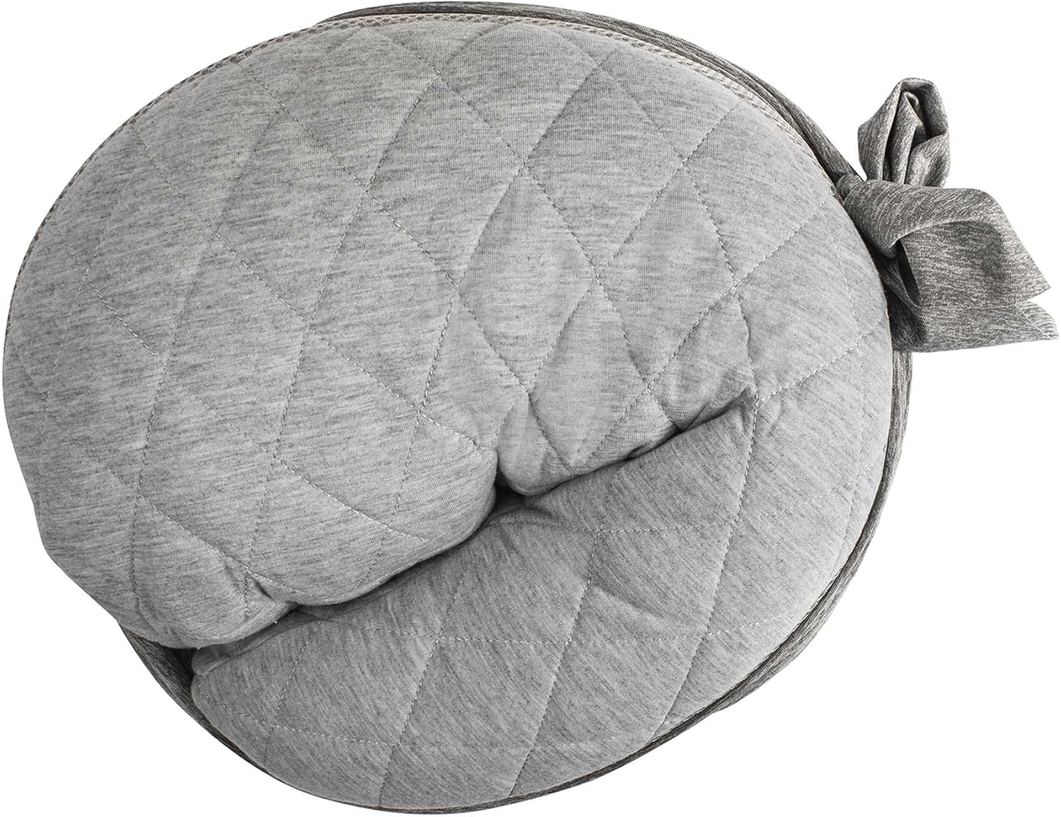 Boppy Anywhere Travel Nursing Pillow Soft Gray