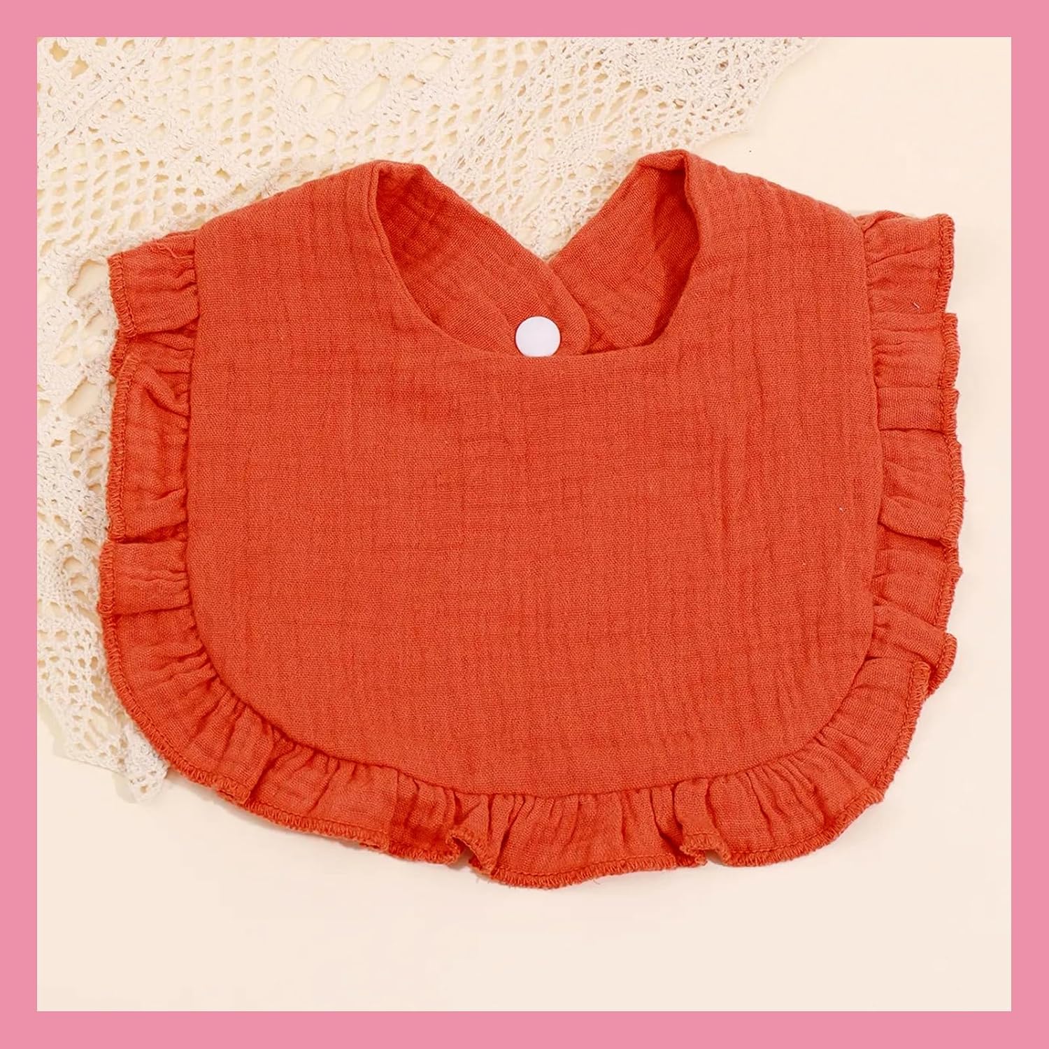 DOSMINE Muslin Baby Bibs 10 Pack for Boys Girls