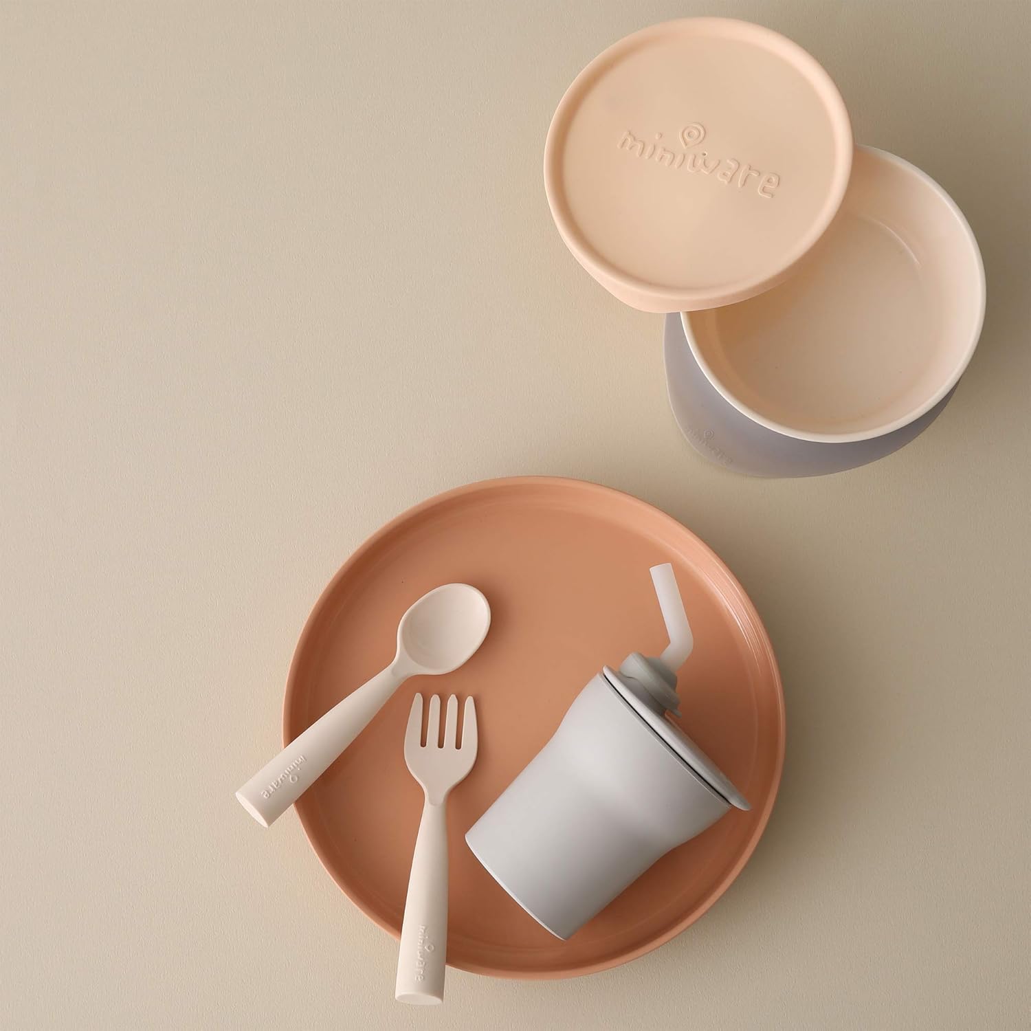 Miniware Little Foodie Set for Baby Toddler Kids