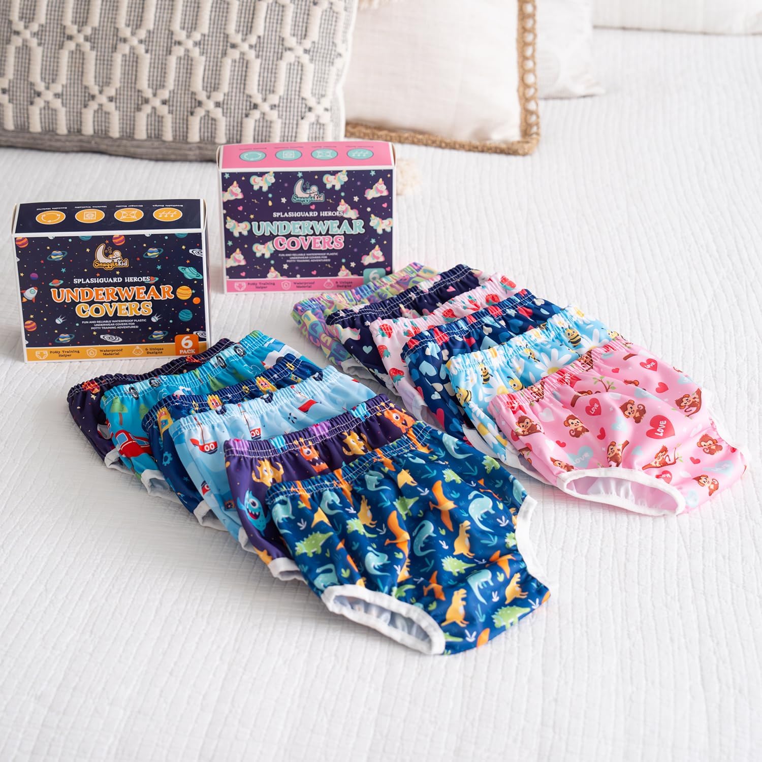 Snugglekid Waterproof Underwear for Potty Training 6-Pack 1