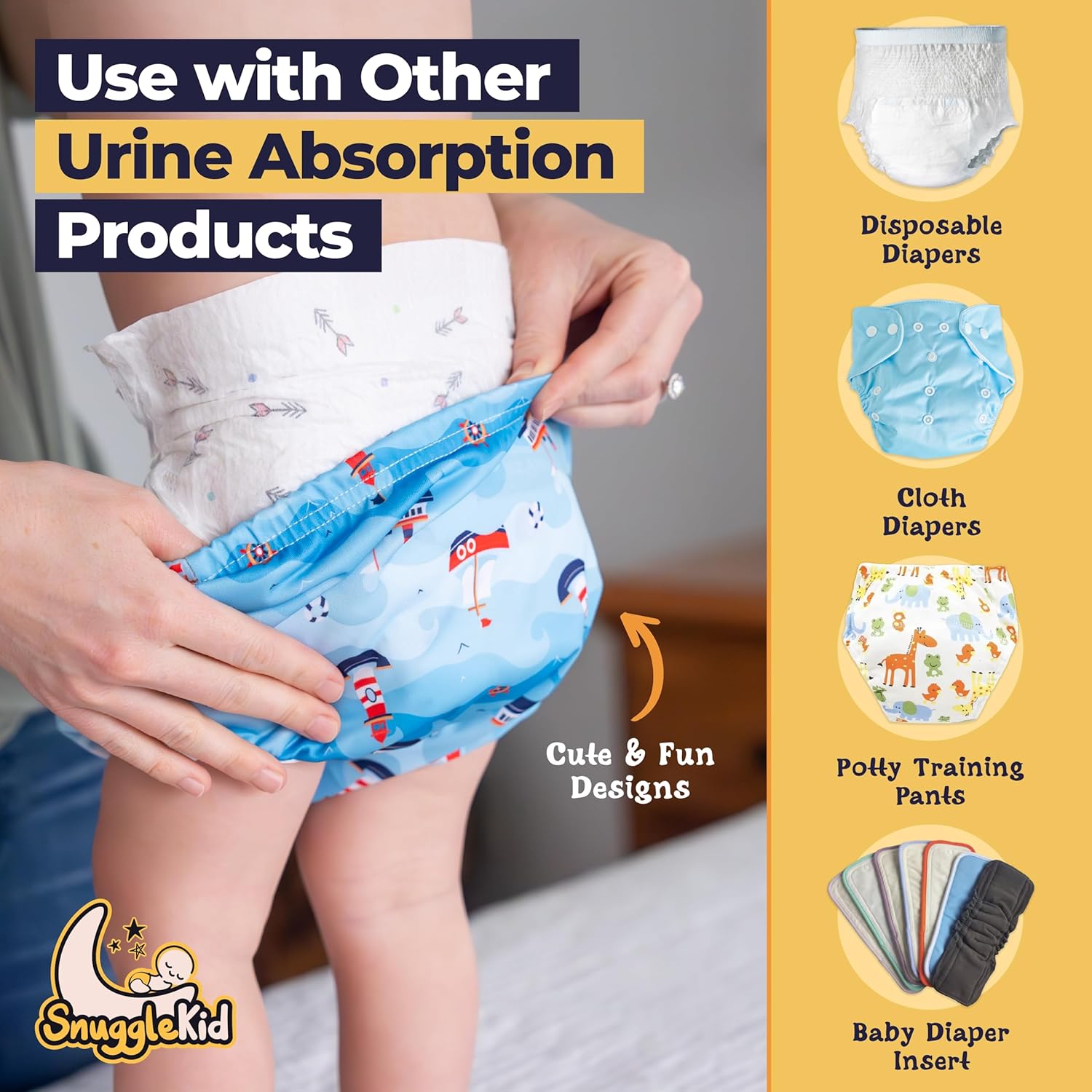 Snugglekid Waterproof Underwear for Potty Training 6-Pack 1