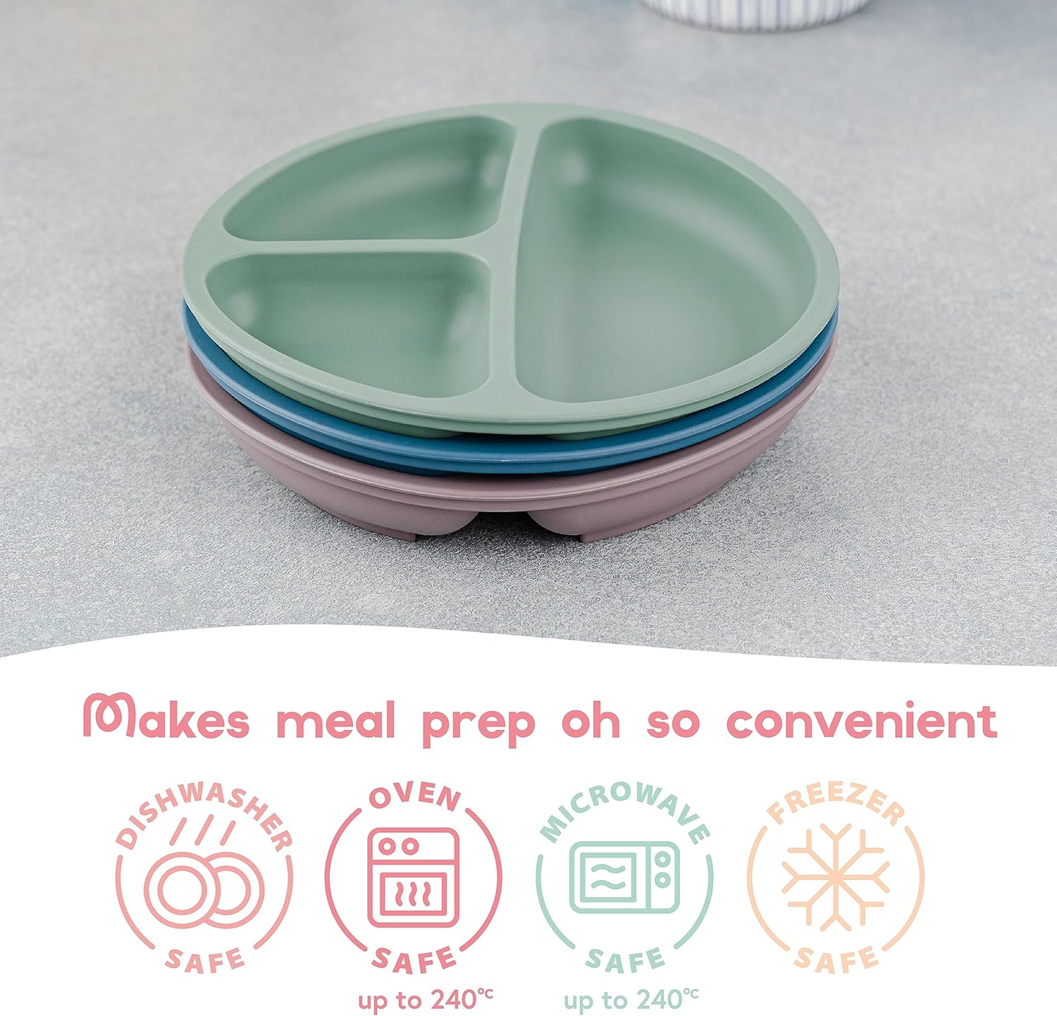 ChriKid Suction Plates for Baby and Toddlers 1