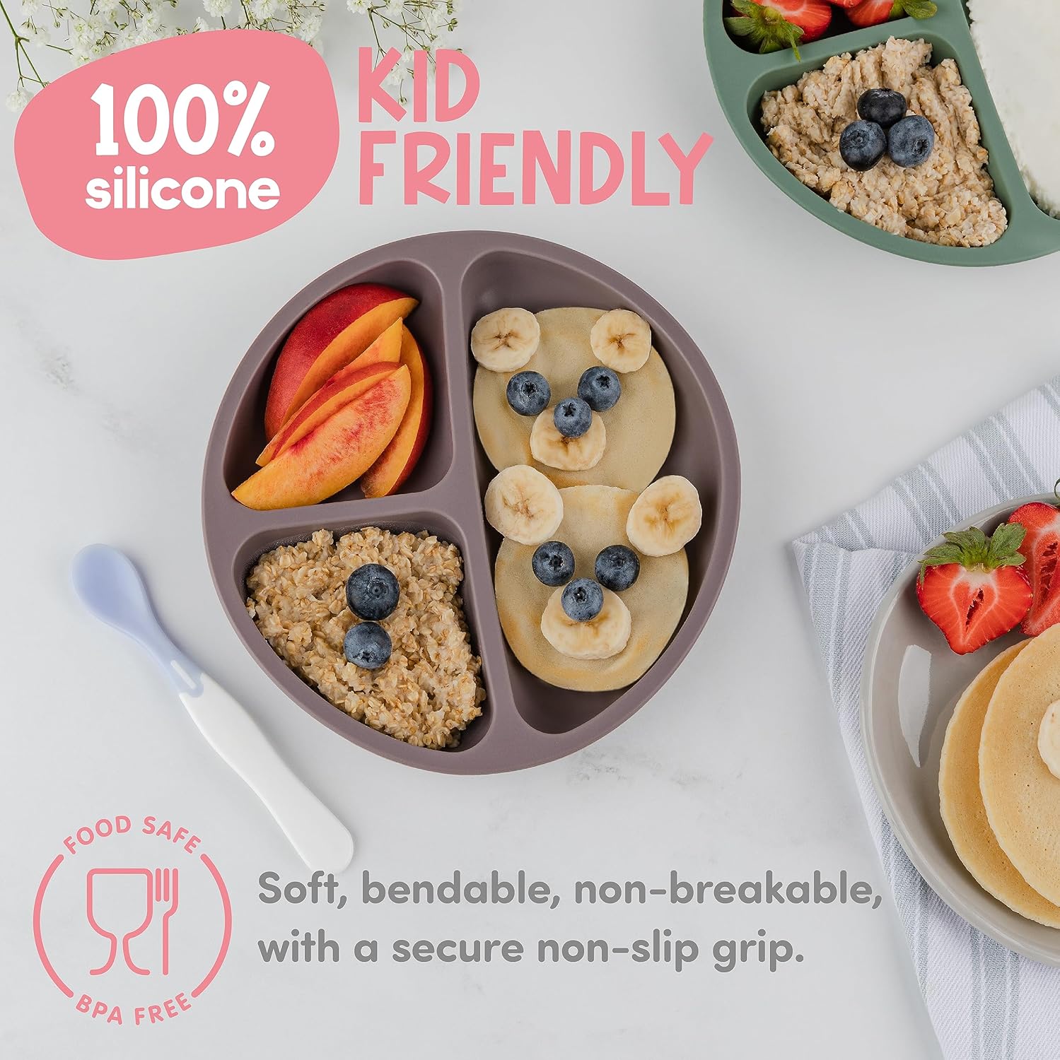 ChriKid Suction Plates for Baby and Toddlers 1