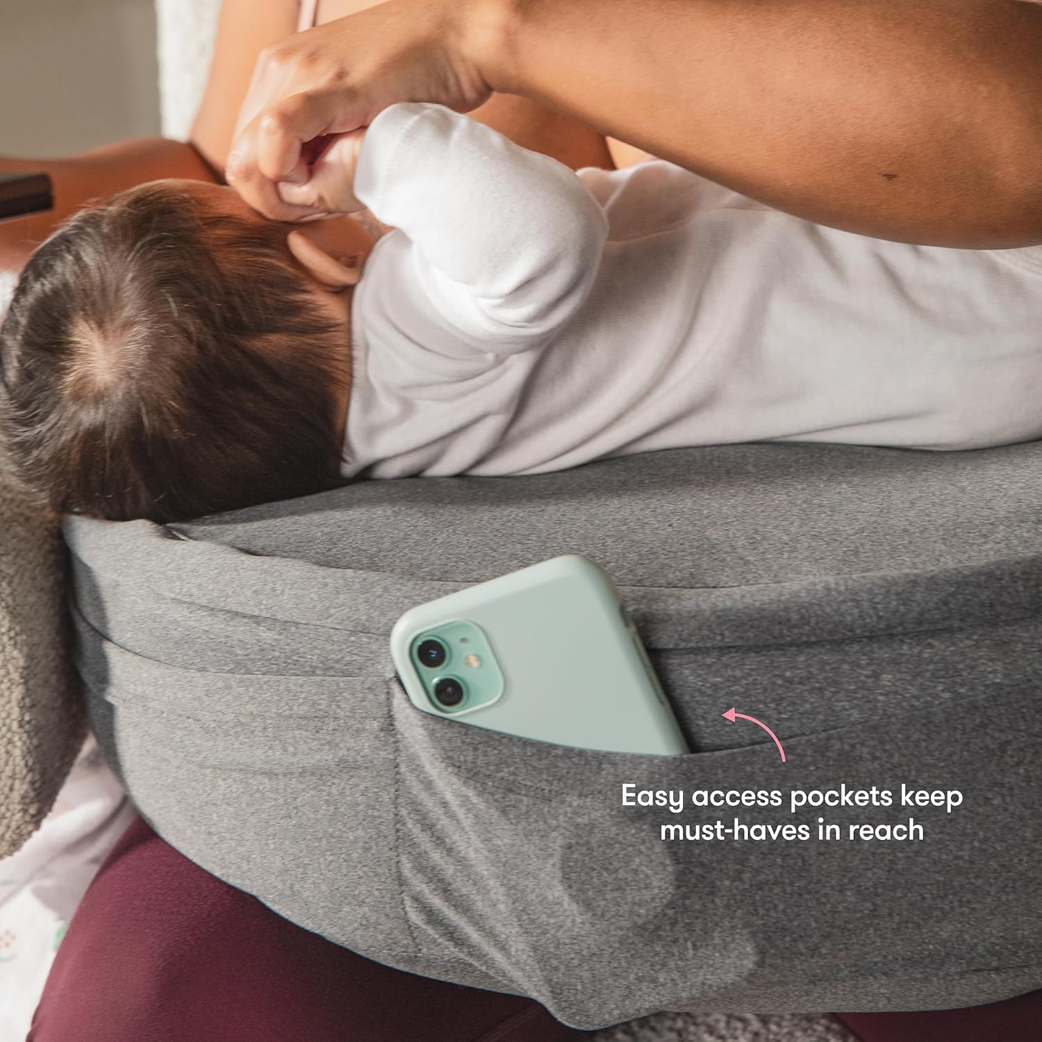 Frida Mom Nursing Pillow with Back Support