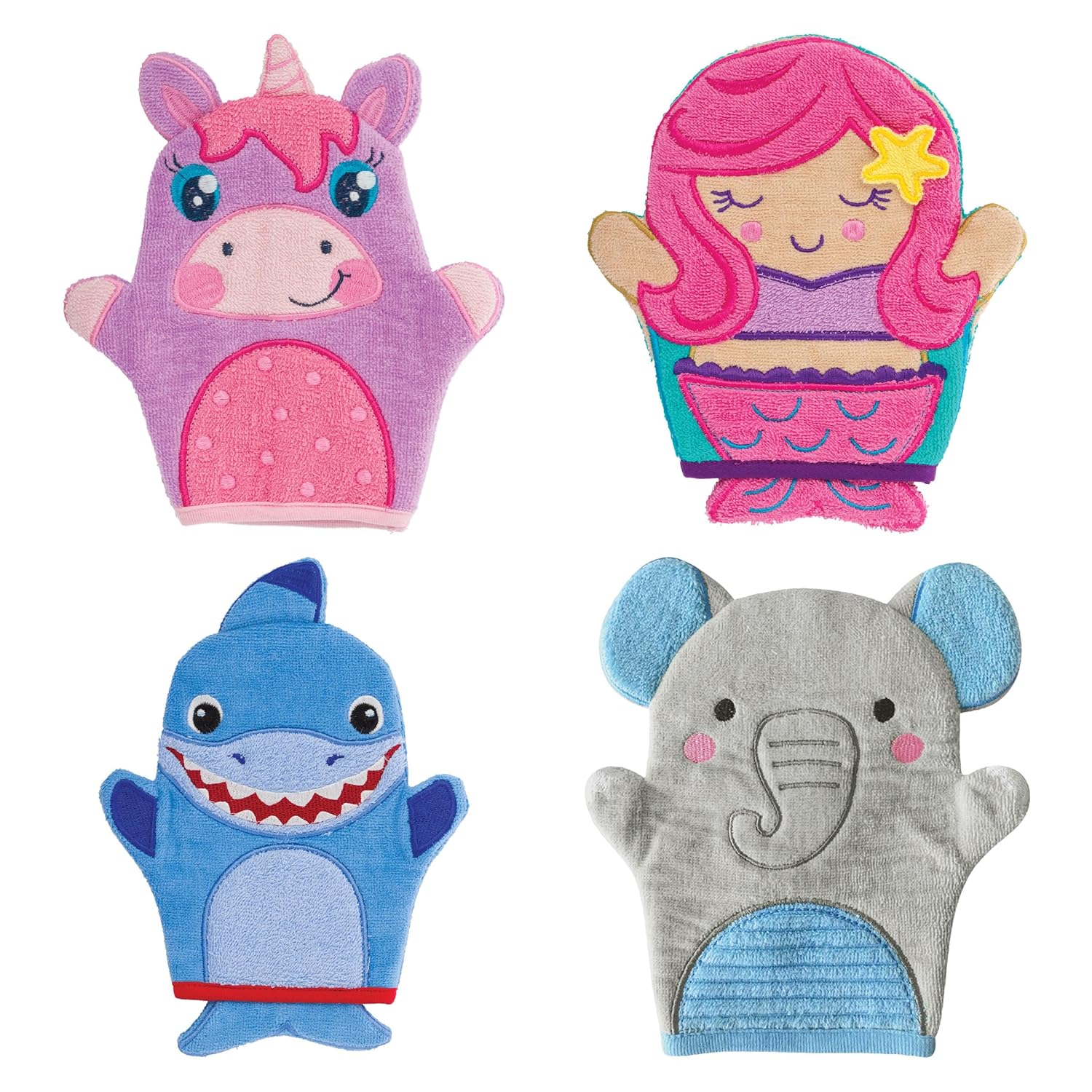 Stephen Joseph Kids Mermaid Bath Mitt
