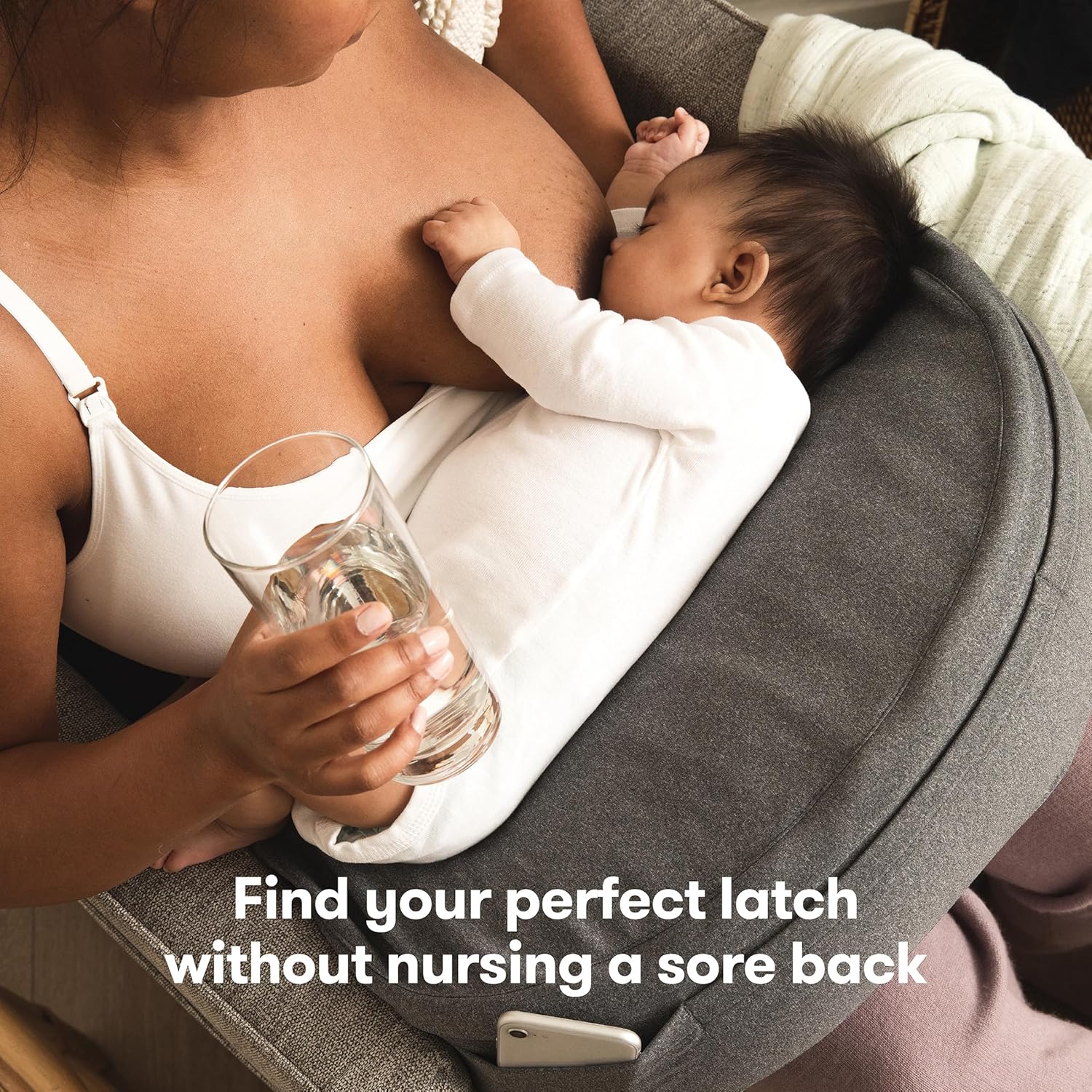Frida Mom Nursing Pillow with Back Support