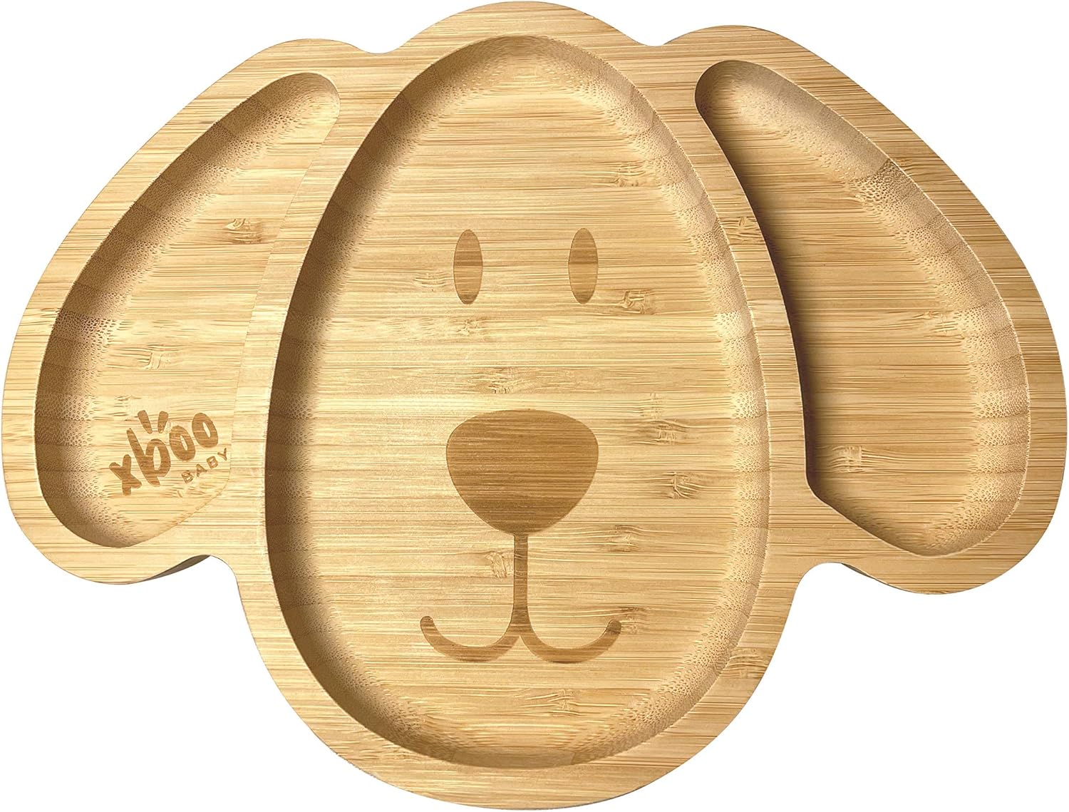 Xboo Toddler Bamboo Suction Plates BPA Free