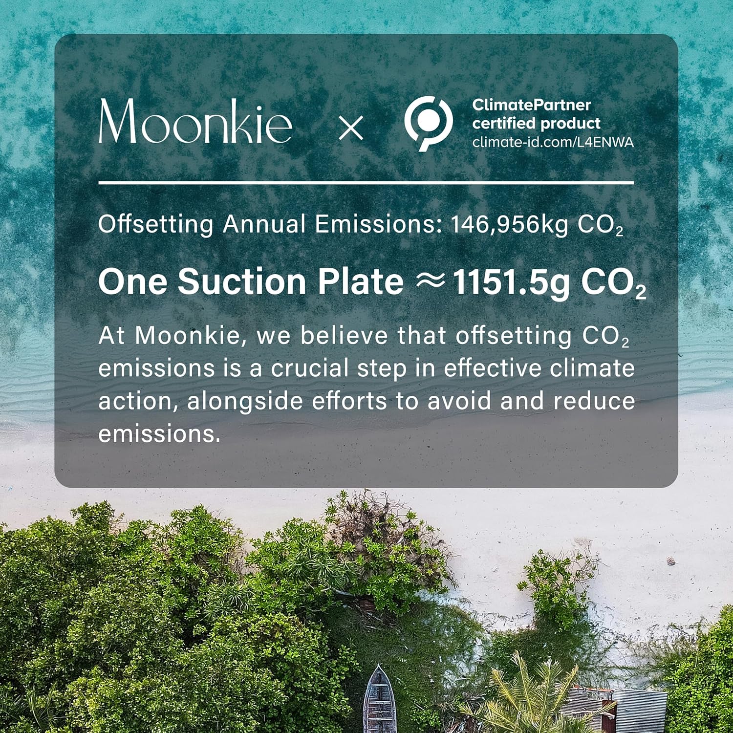 Moonkie Suction Plates for Baby 3 Pack